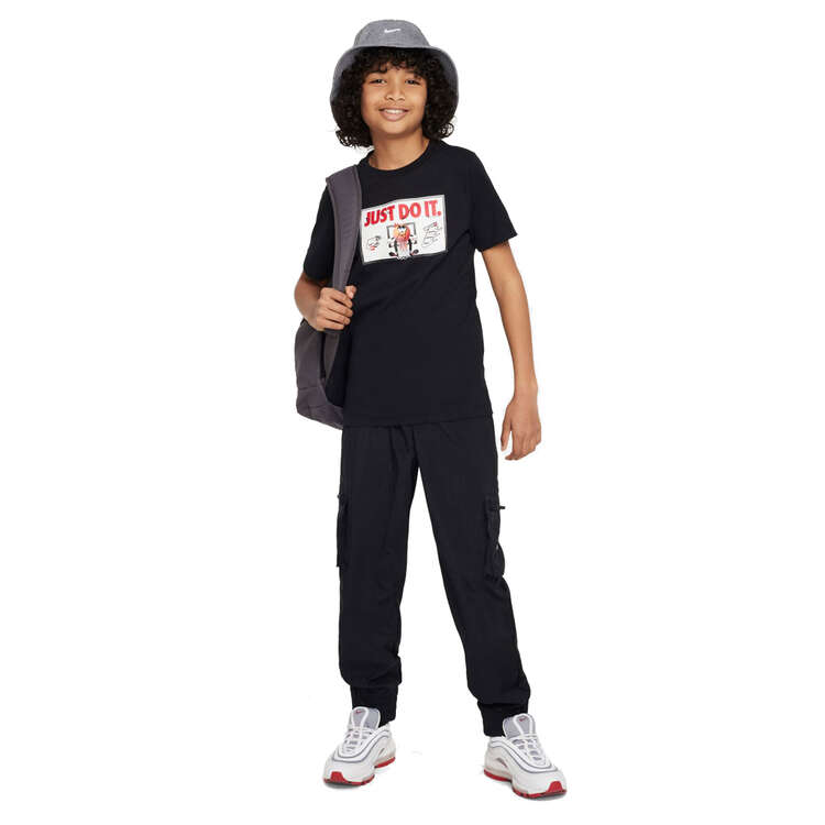 Nike Kids Sportswear Basketball Tee, Black, rebel_hi-res