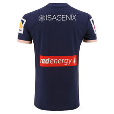 Newcastle Knights 2022 Mens Women In League Jersey, Navy/Red, rebel_hi-res