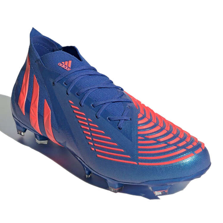 adidas Predator Edge .1 Football Boots, Blue/Red, rebel_hi-res