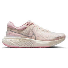 Nike ZoomX Invincible Run Flyknit Womens Running Shoes Pink US 6, Pink, rebel_hi-res