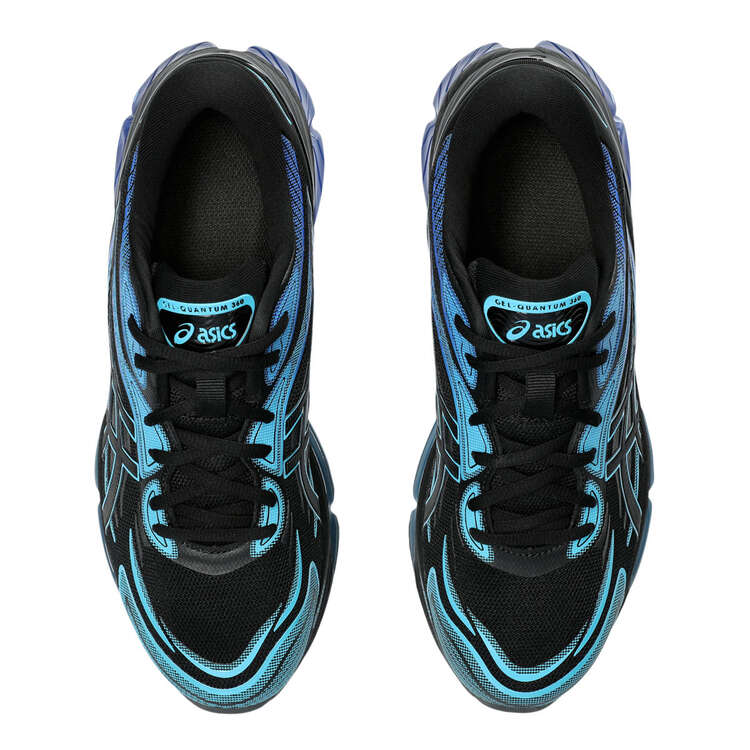 Asics GEL Quantum 360 VIII Casual Shoes, Black/Blue, rebel_hi-res