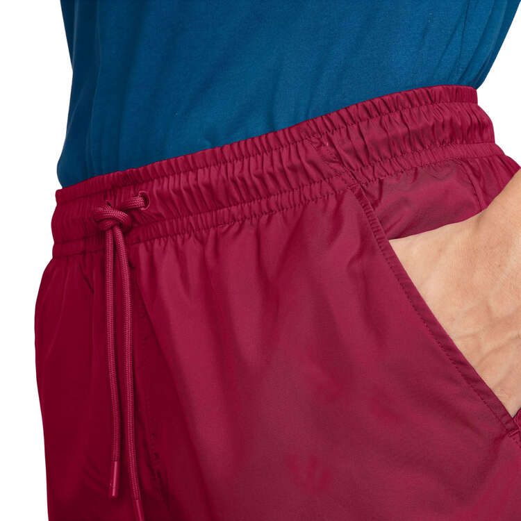 Jordan Mens Essentials 5" Poolside Shorts, Red, rebel_hi-res