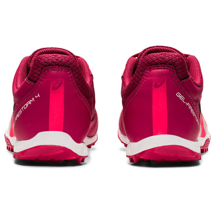 Asics GEL Firestorm 4 GS Kids Track Shoes Pink US 1, Pink, rebel_hi-res