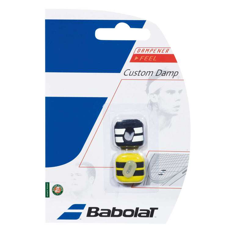 Babolat 2 Pack Custom Damps Yellow / Black, , rebel_hi-res