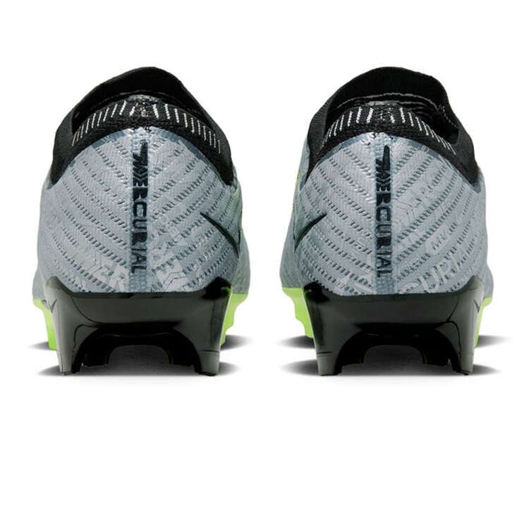 Nike Zoom Mercurial Vapor 15 Elite XXV Football Boots, Silver/Black, rebel_hi-res