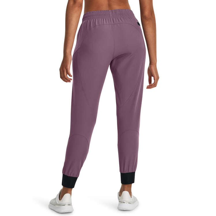 Under Armour Womens Unstoppable Joggers, Purple, rebel_hi-res