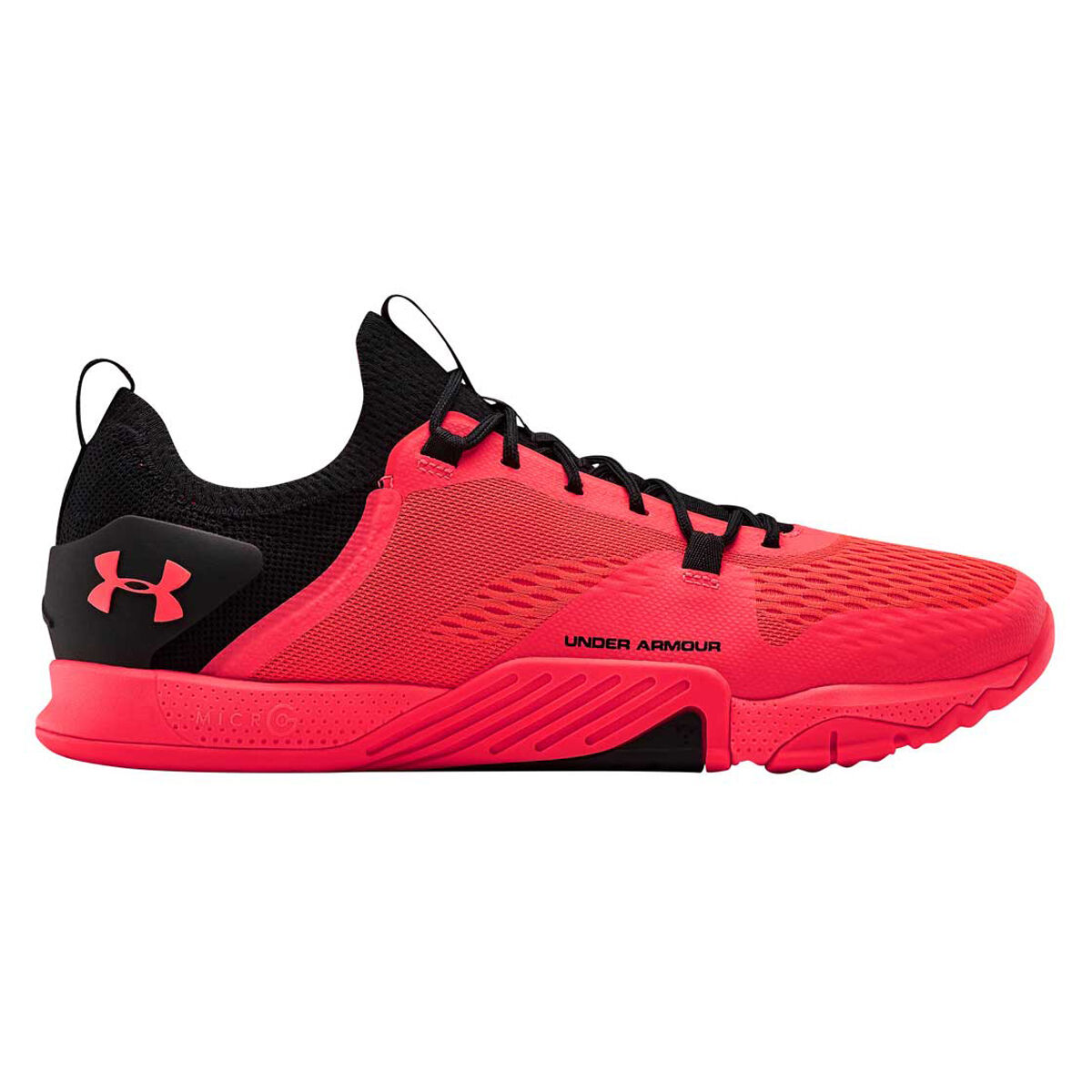 under armour red mens shoes