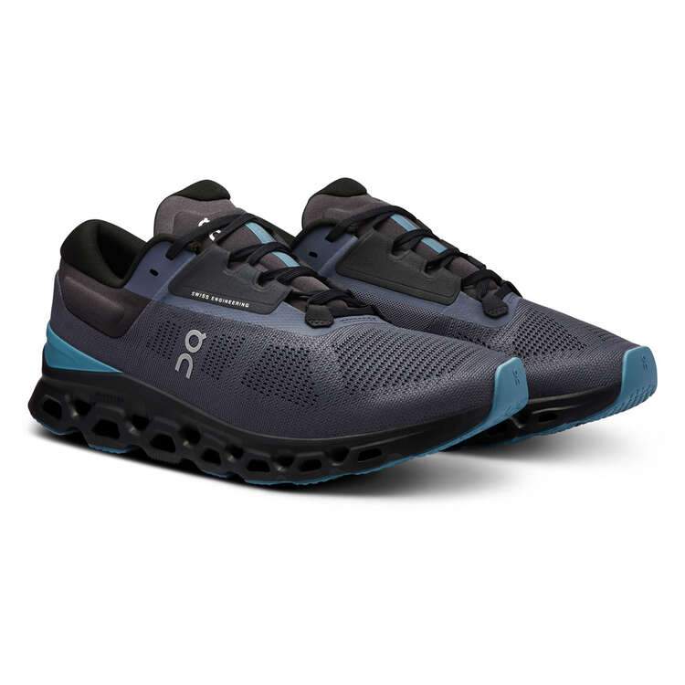 On Cloudstratus 3 Mens Running Shoes, Blue/Indigo, rebel_hi-res