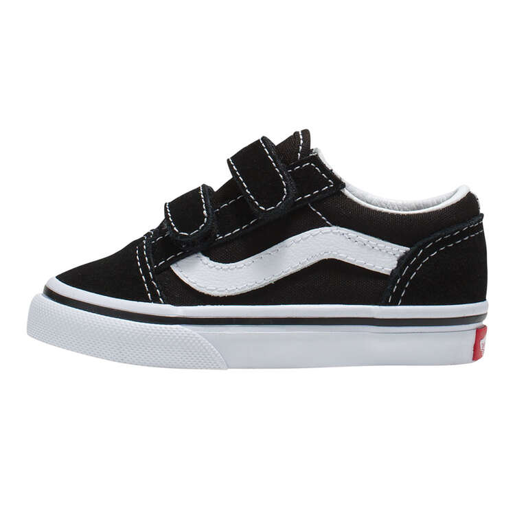 Vans Old Skool Toddlers Shoes Black/White US 4, Black/White, rebel_hi-res