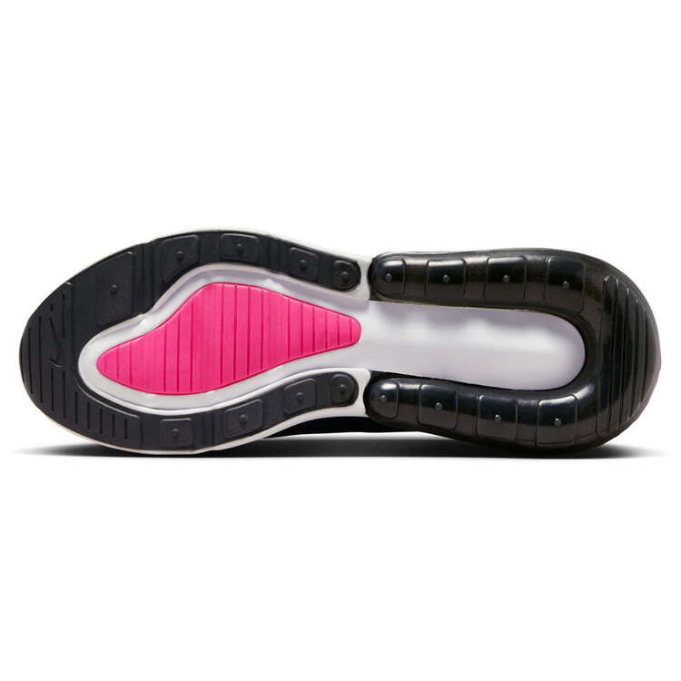 Nike Air Max 270 Womens Casual Shoes, Black/Red, rebel_hi-res