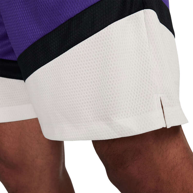 Nike Mens Dri-FIT Icon Basketball Shorts, Purple, rebel_hi-res