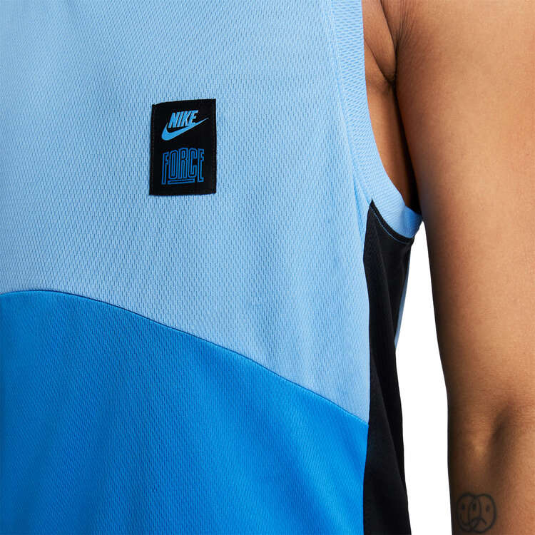 Nike Mens Starting 5 Basketball Jersey, Blue, rebel_hi-res