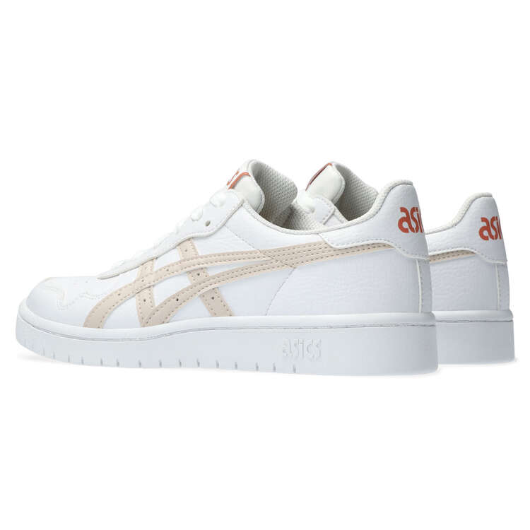 Asics Japan S Womens Casual Shoes White/Beige US 6, White/Beige, rebel_hi-res