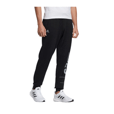 adidas Mens Sportswear Word Sweat Pants, Black, rebel_hi-res