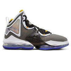 Nike LeBron 19 Graduate Basketball Shoes, Black/Gold, rebel_hi-res