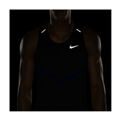 Nike Mens Dri-FIT ADV Techknit Ultra Running Tank, Blue, rebel_hi-res
