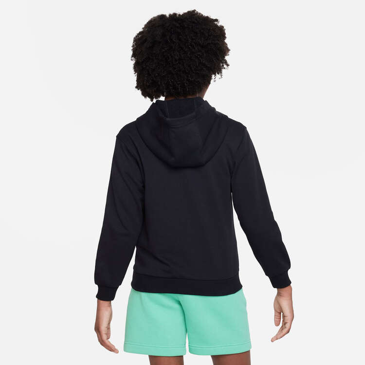 Nike Kids Sportswear Club Fleece Full-Zip Hoodie, Black, rebel_hi-res