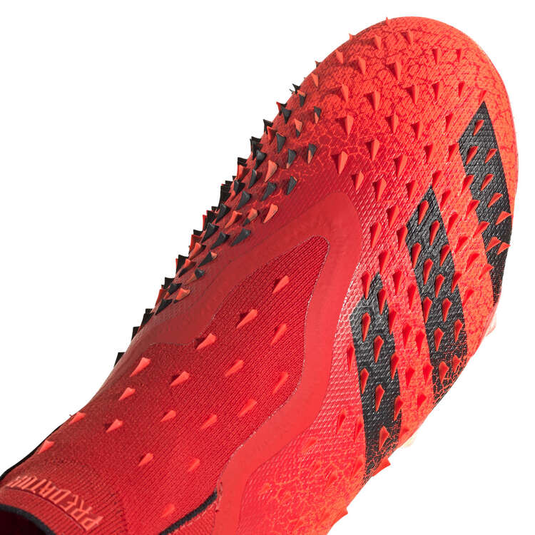 adidas Predator Freak + Football Boots Red/Black US Mens 7.5 / Womens 8.5, Red/Black, rebel_hi-res