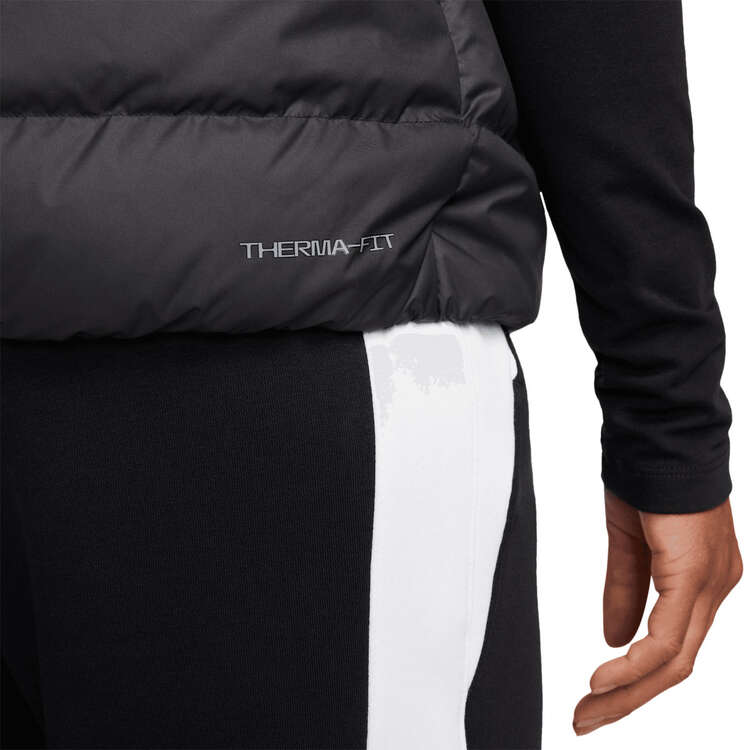 Nike Womens Sportswear Therma-FIT Windrunner Vest, Black, rebel_hi-res