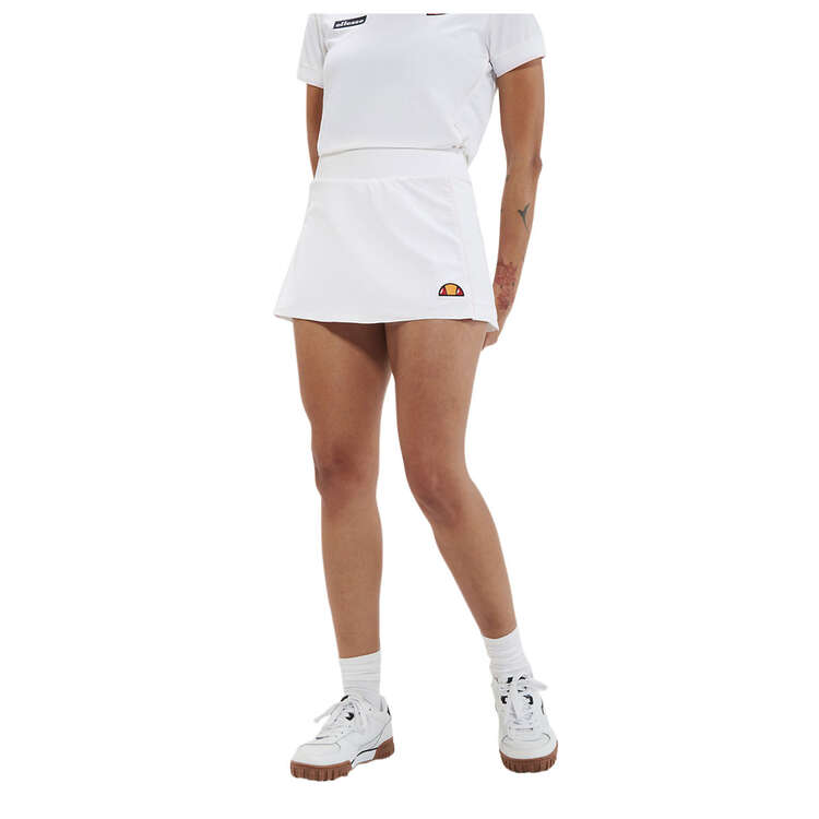 Ellesse Womens Ascalone Tennis Skort White 8, White, rebel_hi-res