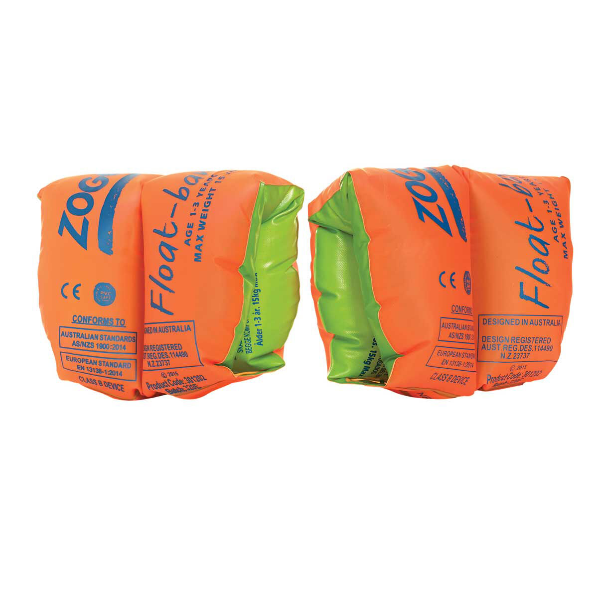 Zoggs Kid'S Swimming Pool Float Armbands 3-6 Years Up To 25kg 