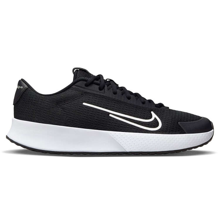 NikeCourt Vapor Lite 2 Womens Tennis Shoes Black/White US 6, Black/White, rebel_hi-res