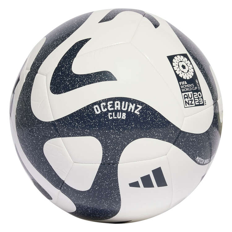 adidas Oceaunz World Cup Club Soccer Ball, White, rebel_hi-res