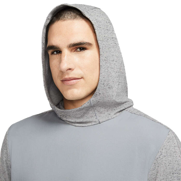 Nike Mens Dri-FIT Yoga Jacket, Grey, rebel_hi-res