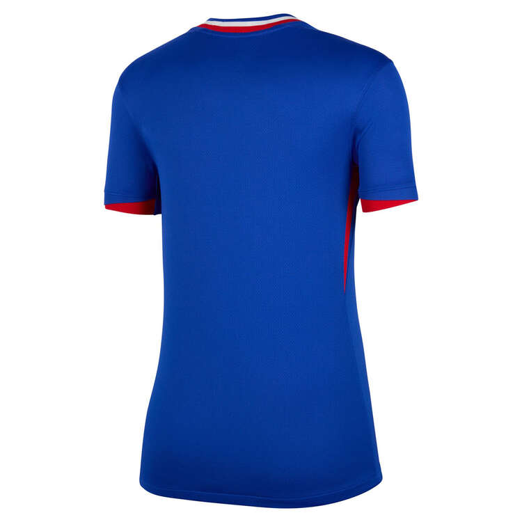 France 2024 Womens Stadium Home Football Jersey Blue/Red XS, Blue/Red, rebel_hi-res