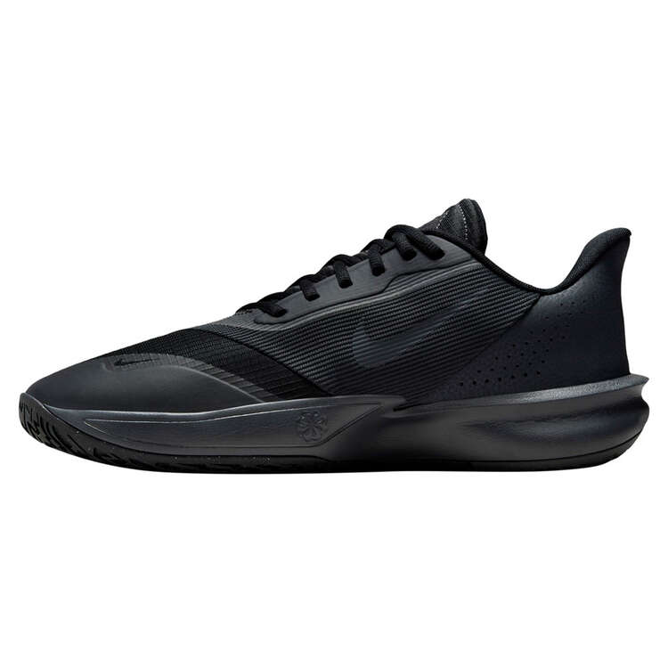 Nike Precision 7 Basketball Shoes Black US Mens 7 / Womens 8.5, Black, rebel_hi-res