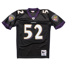 Baltimore Ravens Ray Lewis Mens Legacy Jersey Black S, Black, rebel_hi-res