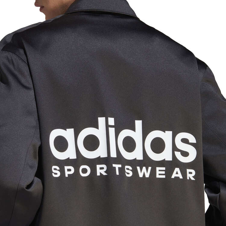 adidas Mens Xpress Coaches Jacket, Black, rebel_hi-res