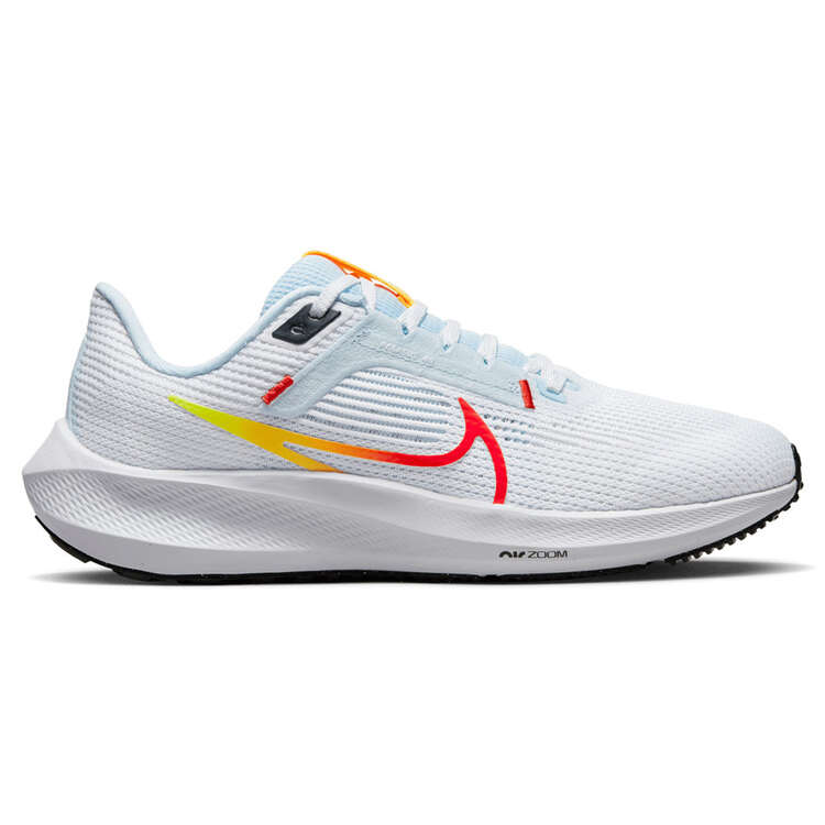 Nike Air Zoom Pegasus 40 Womens Running Shoes White US 6, White, rebel_hi-res