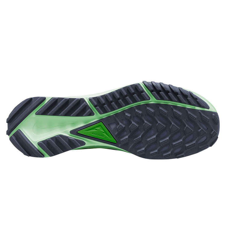 Nike Pegasus Trail 4 Mens Training Shoes, Blue/Green, rebel_hi-res