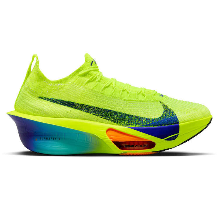 Nike Air Zoom Alphafly Next% 3 Womens Running Shoes Green/Black US 6.5, Green/Black, rebel_hi-res