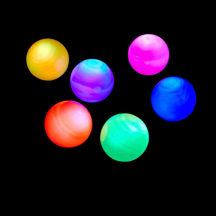 Verao Light Up Super Bouncy Galaxy Ball, , rebel_hi-res