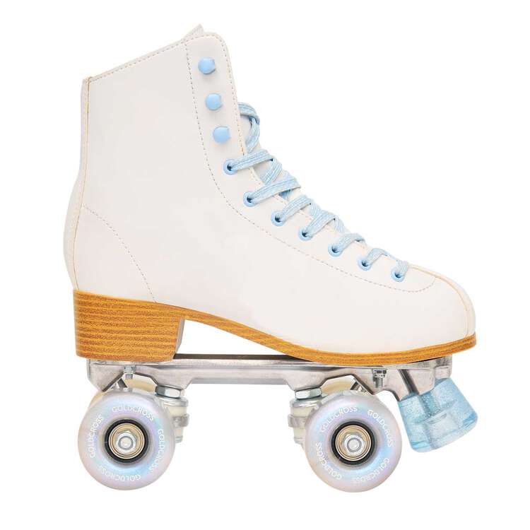 Goldcross GXCRetro2 Roller Skates White 5, White, rebel_hi-res