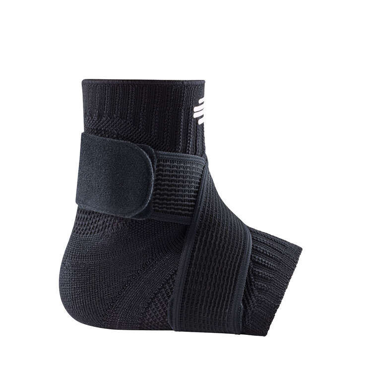 Bauerfeind Sports Ankle Support Compression Sleeve (Right), Black, rebel_hi-res