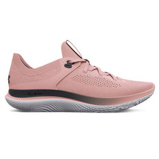 Under Armour Flow Synchronicity Womens Running Shoes, Pink/Grey, rebel_hi-res