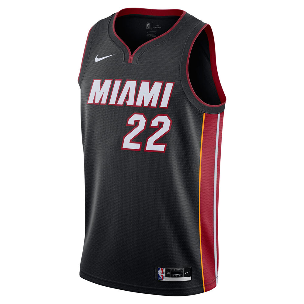 Miami Heat Jimmy Butler 2021/22 Mens Icon Edition Swingman Jersey Black S |  Rebel Sport
