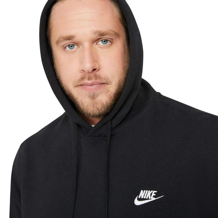 Nike Mens Sportswear Club Fleece Pullover Hoodie, Black, rebel_hi-res