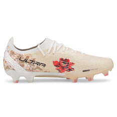 Puma x Liberty Ultra Womens Football Boots, White, rebel_hi-res