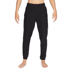 Nike Mens Dri-Fit Fleece Yoga Pants Black S, Black, rebel_hi-res