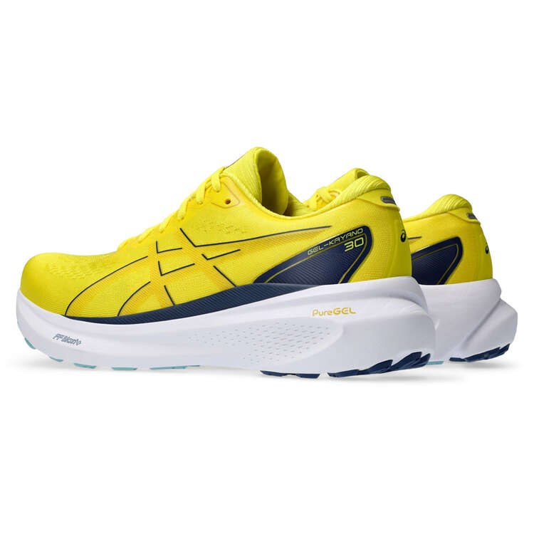 Asics GEL Kayano 30 Mens Running Shoes, Yellow/Blue, rebel_hi-res
