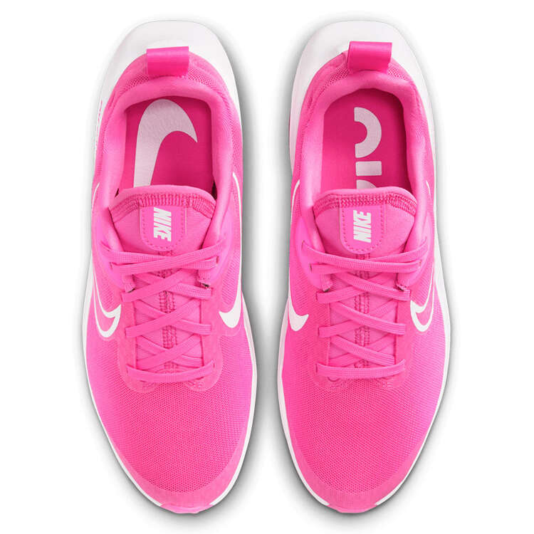 Nike Air Zoom Arcadia 2 GS Kids Running Shoes, Fushia/White, rebel_hi-res