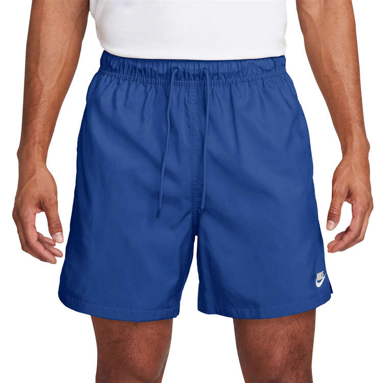Nike Mens Club Woven Lined Flow Shorts Blue XS, Blue, rebel_hi-res