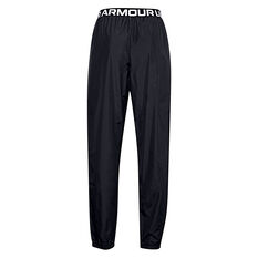 Under Armour Girls Woven Play Up Pants Black XS, Black, rebel_hi-res