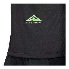 Nike Mens Dri-FIT Trail Running Long Sleeve Tee, Black, rebel_hi-res