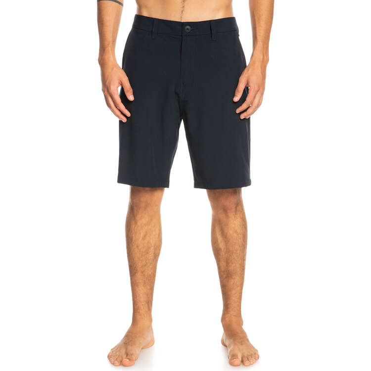 Quiksilver Mens Ocean Union Amphibian Board Shorts, Black, rebel_hi-res
