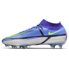 Nike Phantom GT2 Elite Dynamic Fit Football Boots Blue/Grey US Mens 4 / Womens 5.5, Blue/Grey, rebel_hi-res
